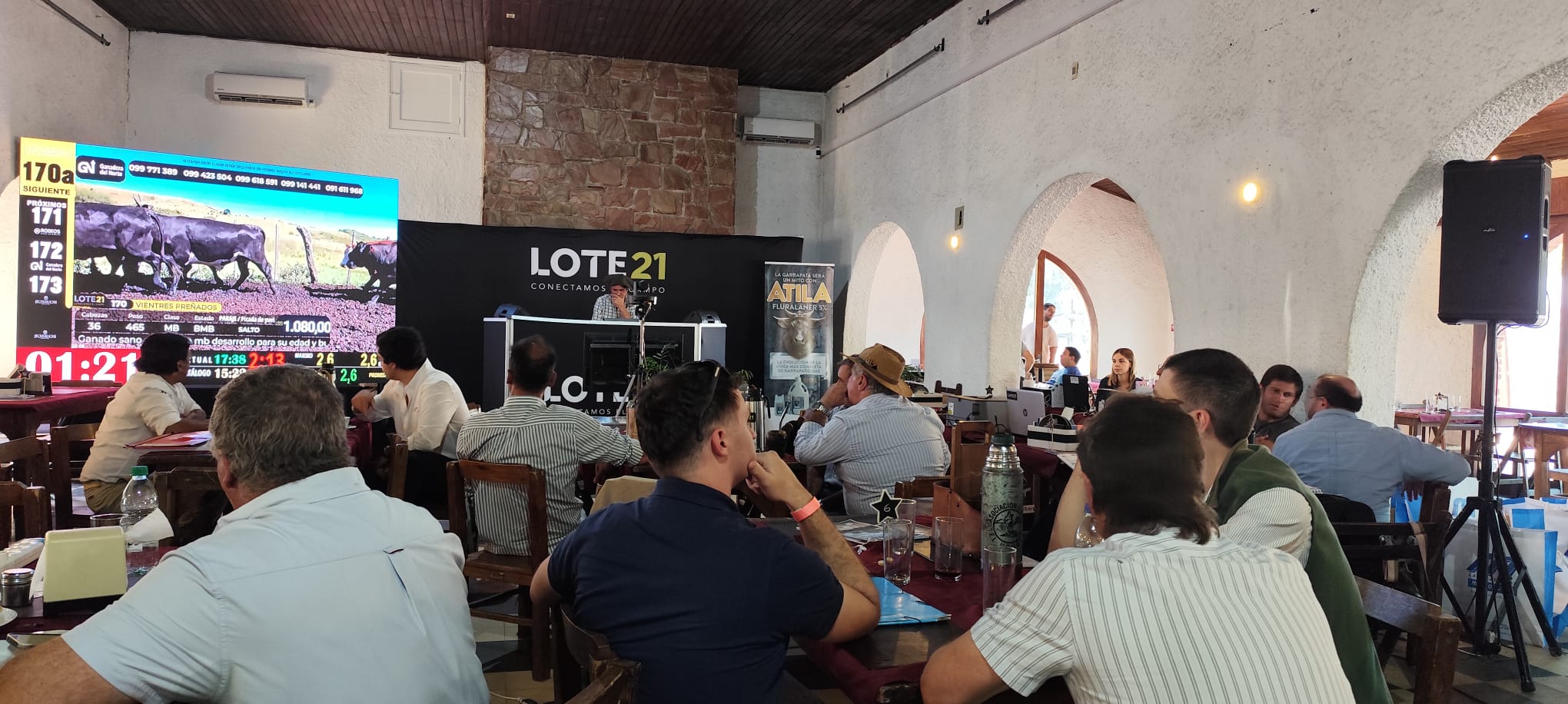 Lote 21 cerró remate especial Angus21 en Expo Durazno con 100% de ventas y referencias al alza en todas las categorías